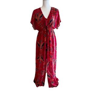 Xhilaration Womens Boho Maxi Dress Size M Beachy Resort Vacation Summer Festival